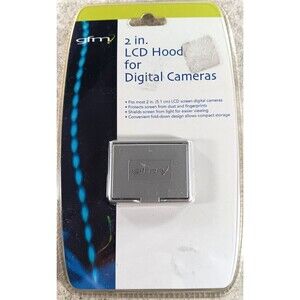 NEW LCD Hood For Digital Cameras Fits Most 3" LCD Screens Protects & Shields GFM